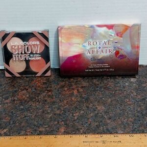 2 Face Palettes...New. L.A. Colors  and B.H. Cosmetics...NEW IN PACKAGE